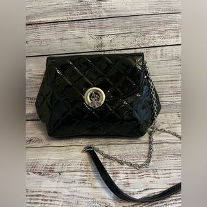 Armani Jean Patent leather bag